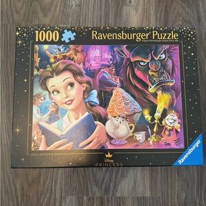 Ravensburger Disney Princess Beauty and the Beast 1000-Piece Puzzle - Black